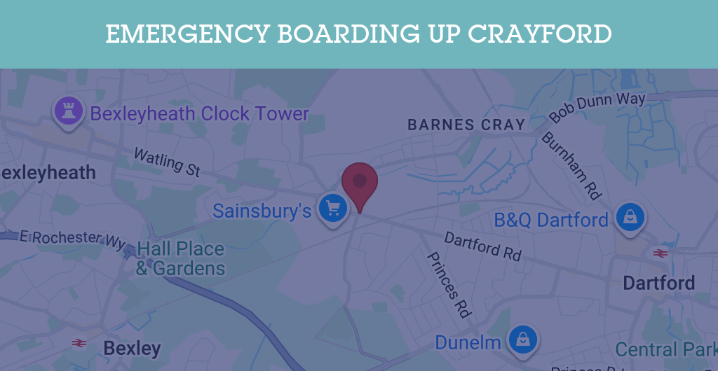 Emergency Boarding Up Services in Crayford - DA1